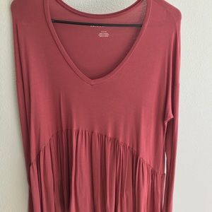 Long Sleeve w Ruffle